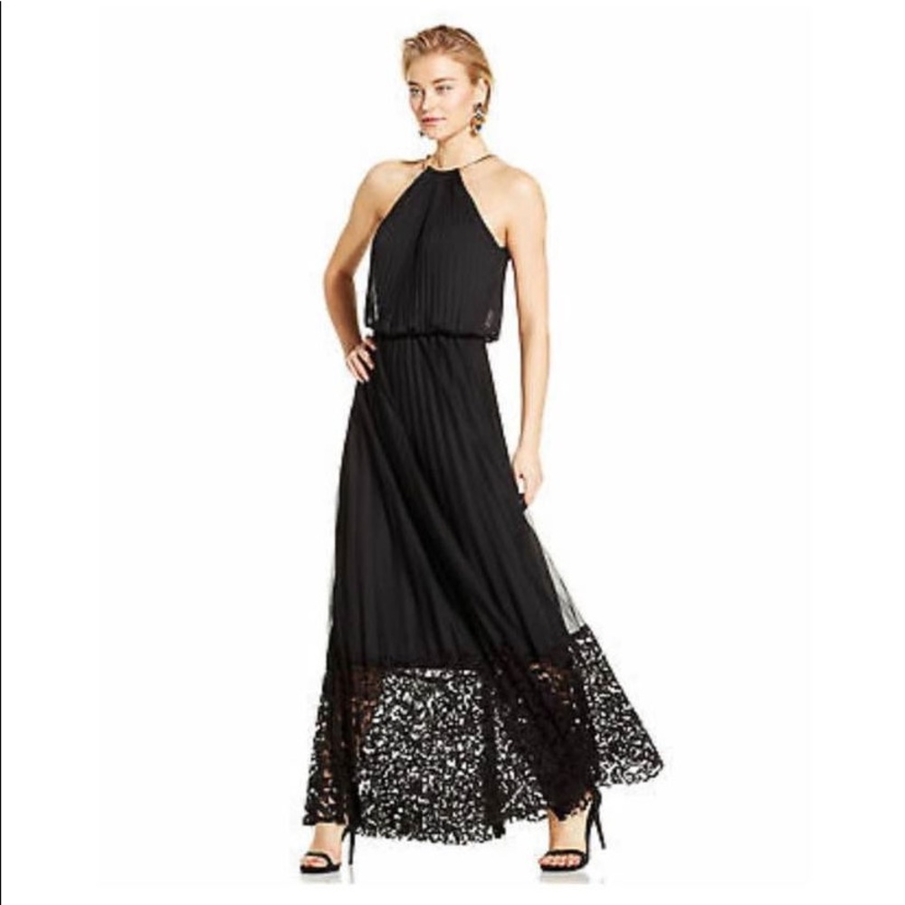 Black Floor-length Dress